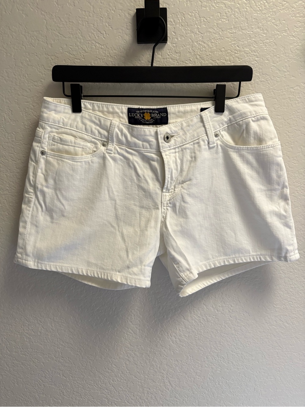 Lucky Brand White Denim Shorts
